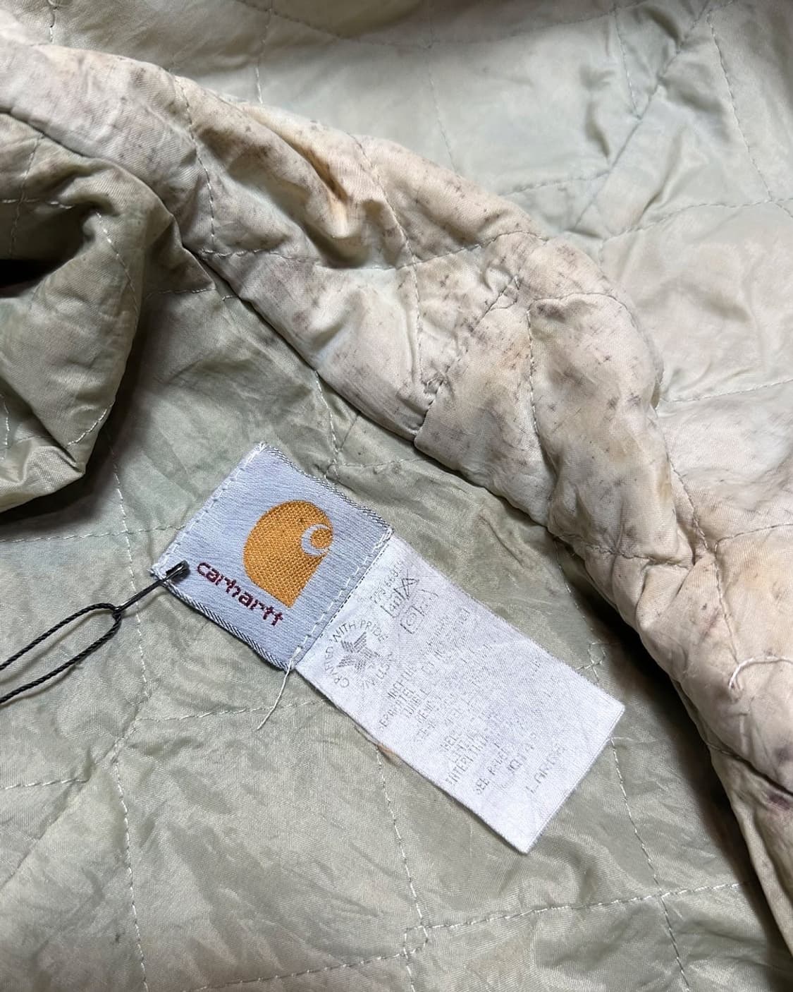 90s 칼하트 덕 액티브 워크자켓 made in usa 상품이미지7