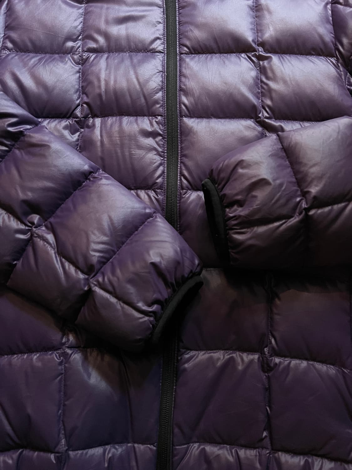 [L]CAMP7 아웃도어 퍼플 다운 경량 패딩 상품이미지4
