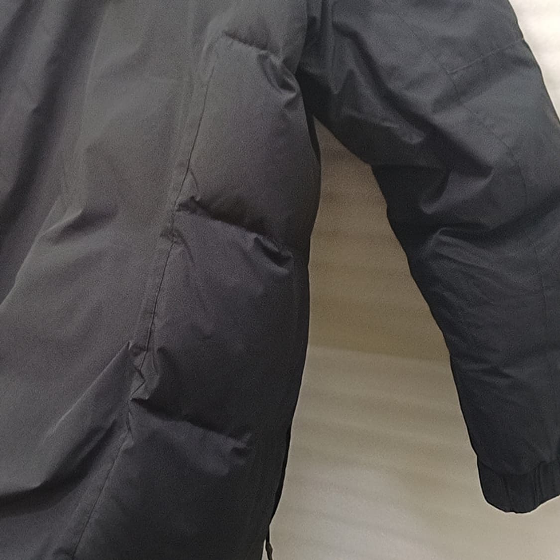 코오롱 고어 윈드스토퍼 빵빵 구스 다운 롱 후드 패딩 남성 M 사랑봉봉 상품이미지8