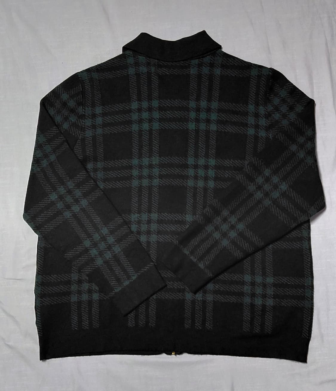 Anne Klein 앤클라인 체크 니트 집업 자켓 (L사이즈) 상품이미지8