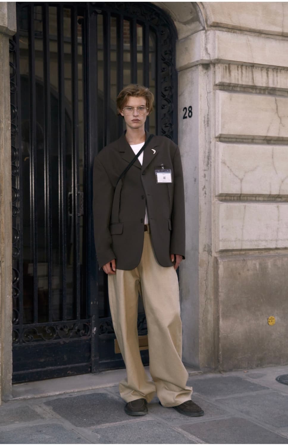 stu 컷오프 블레이저 브라운 상품이미지1