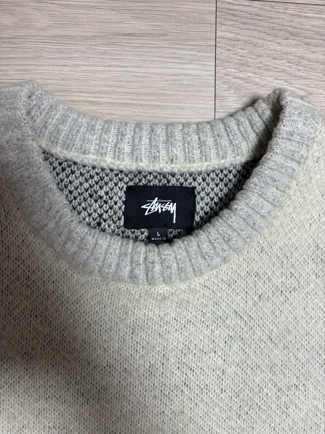 스투시 8볼 모헤어 니트 L사이즈 상품이미지5