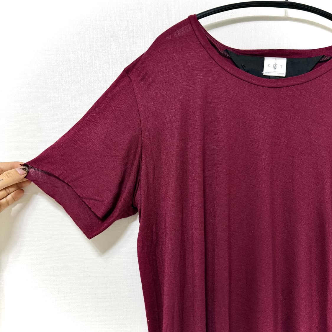 Zam barrett ECHADH SEAM SHORT SLEEVE TOP 상품이미지2