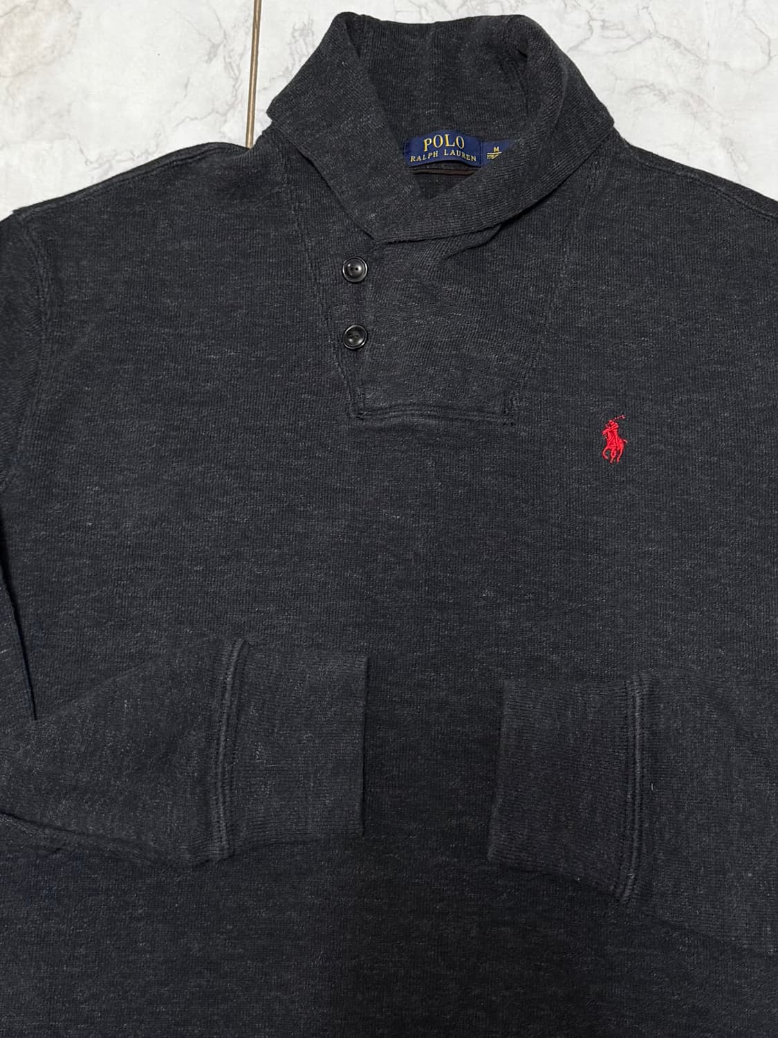 폴로 숄 카라 니트 100 사이즈 상품이미지4