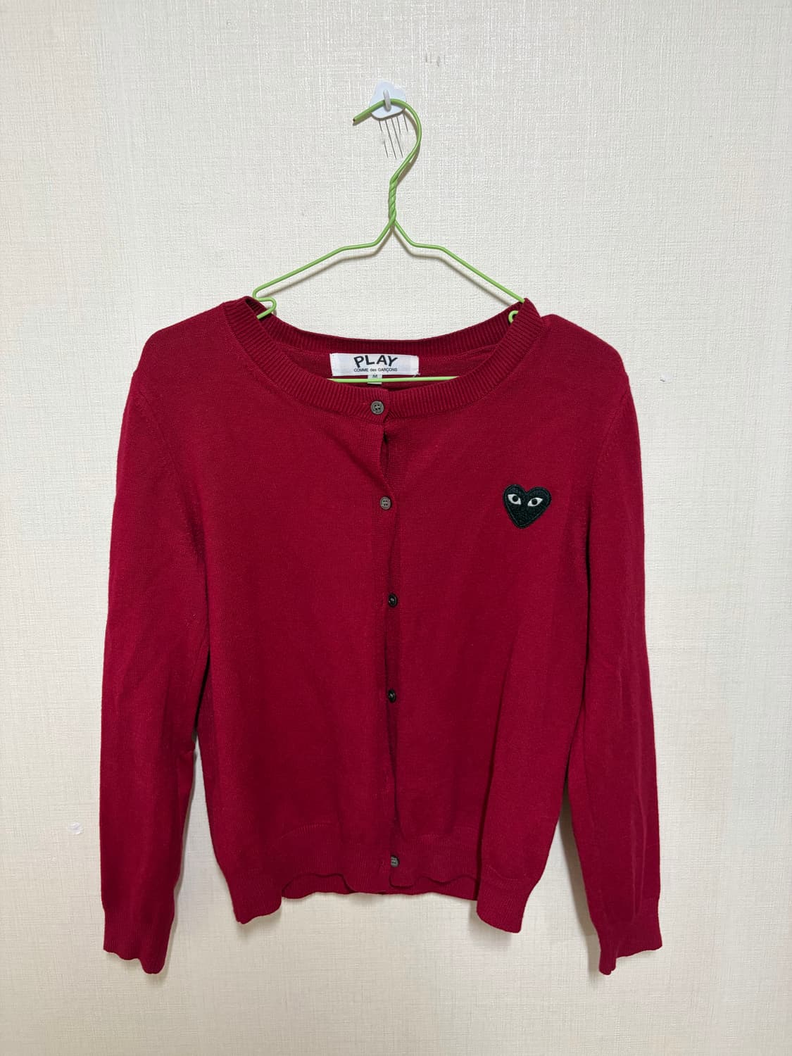 꼼데가르송 가디건 여자 m 상품이미지1