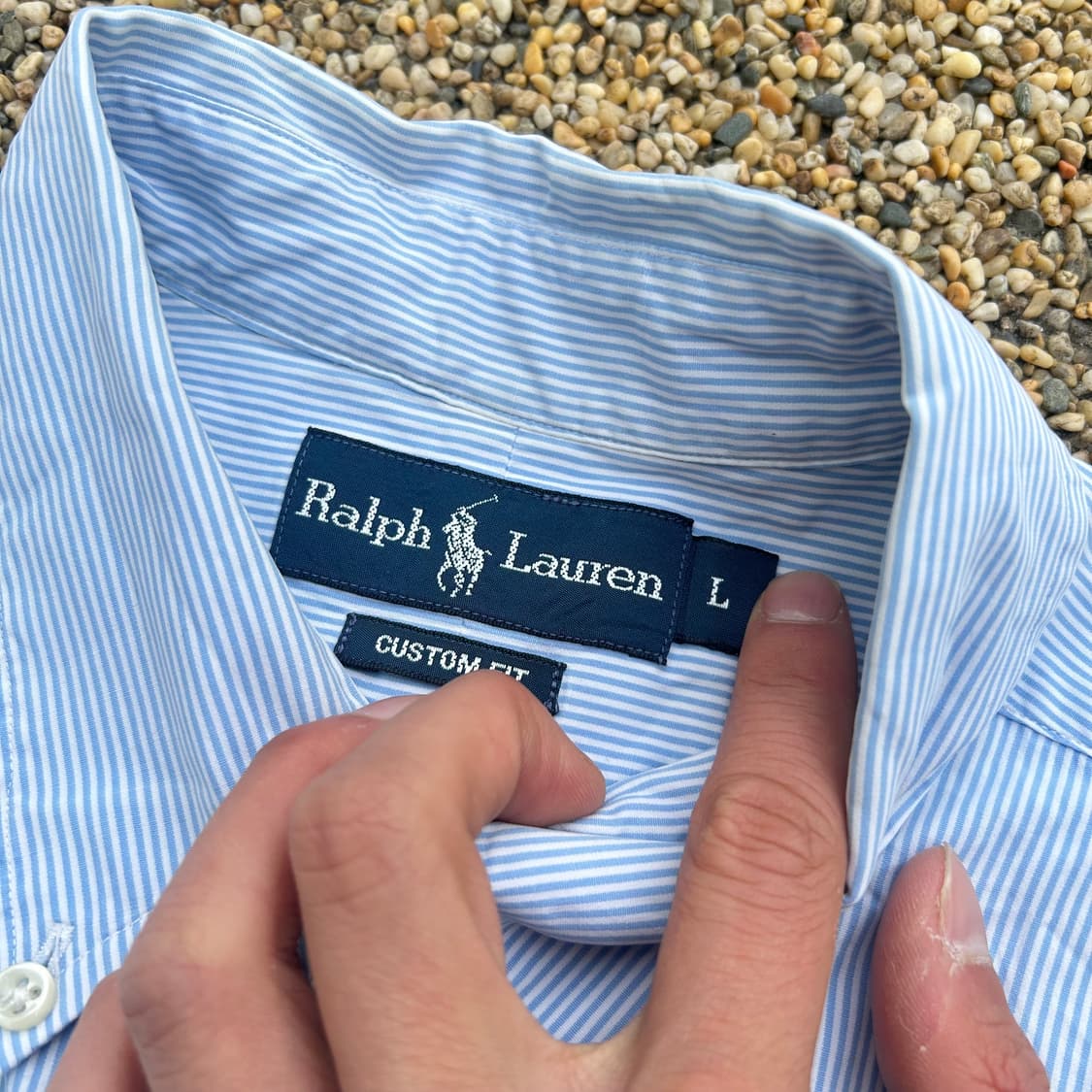 폴로 (POLO RalphLauren)반팔 스트라이프 셔츠 상품이미지4