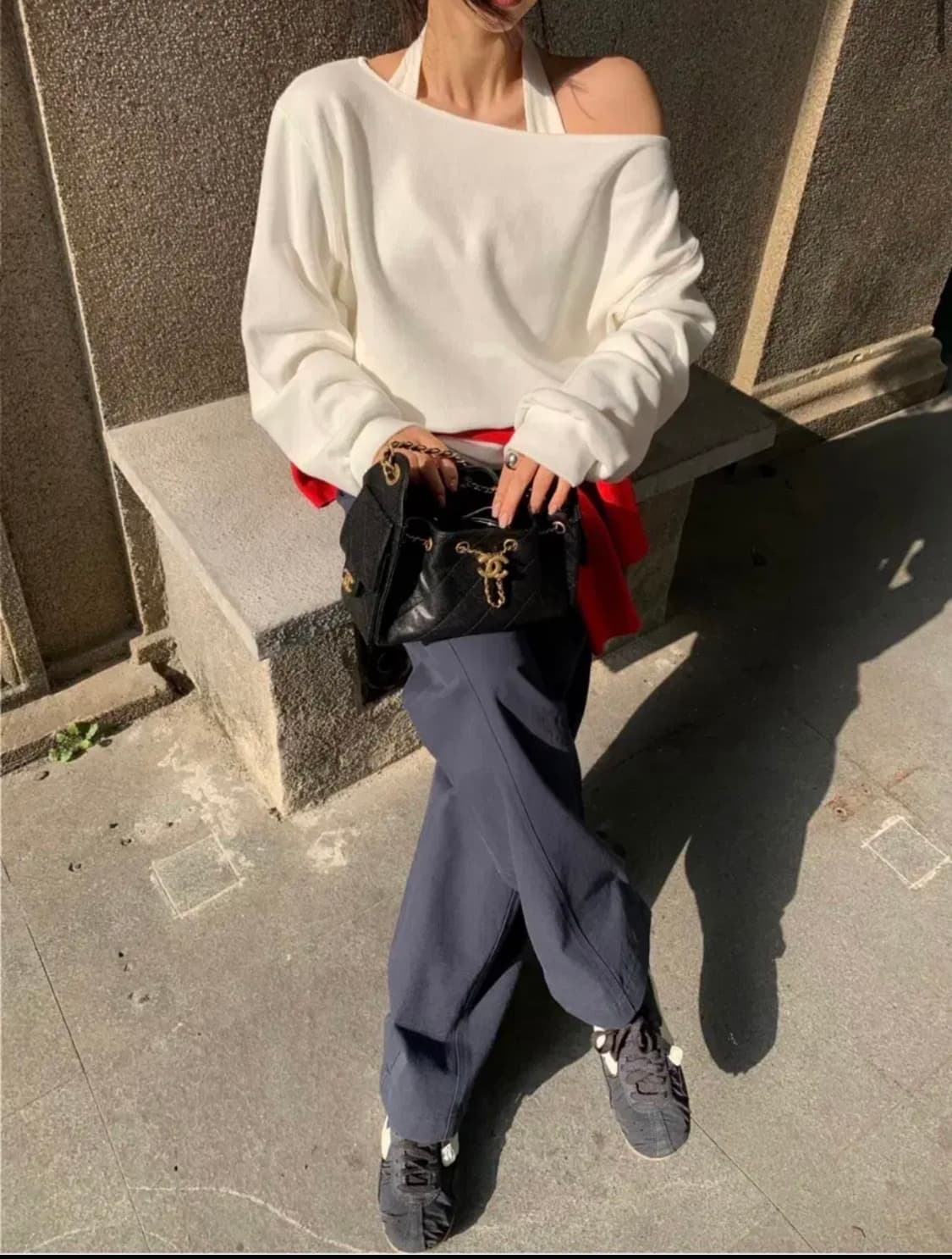 러브미우 포엣pt - 네이비 롱 M 상품이미지1