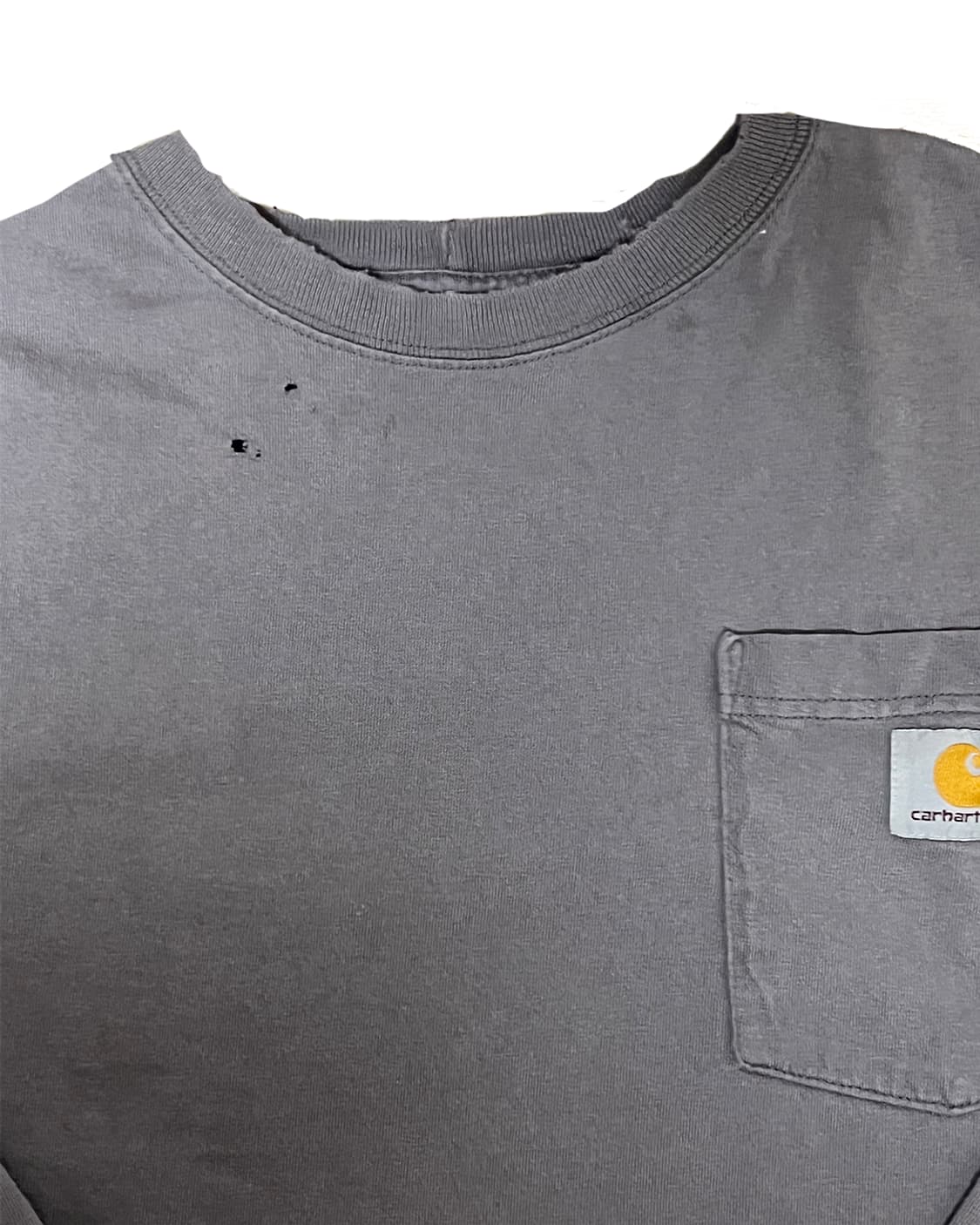 Thrashed Carhartt Longsleeve (Gray, L)

 상품이미지3