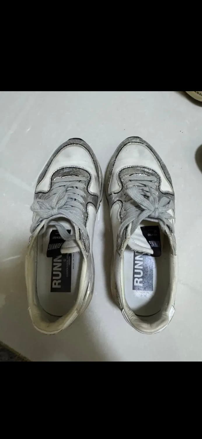 골든구스 실버 러닝솔36 상품이미지1