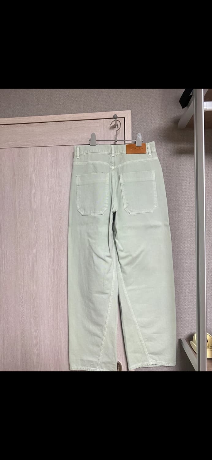 에프터프레이 와이드 슬래쉬 데님 진스 팝니다.(새상품) 상품이미지2