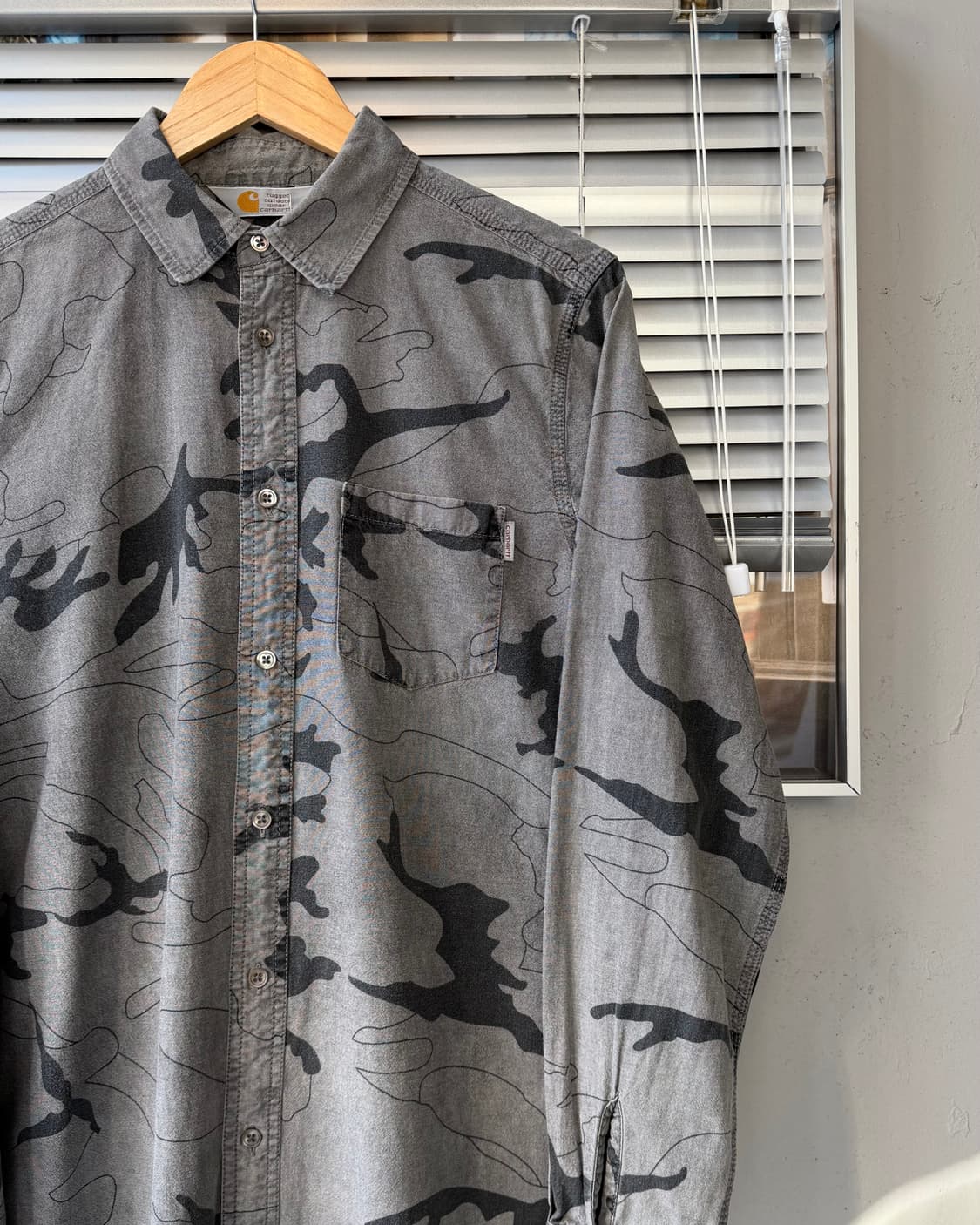 CARHARTT camouflage shirt 상품이미지2