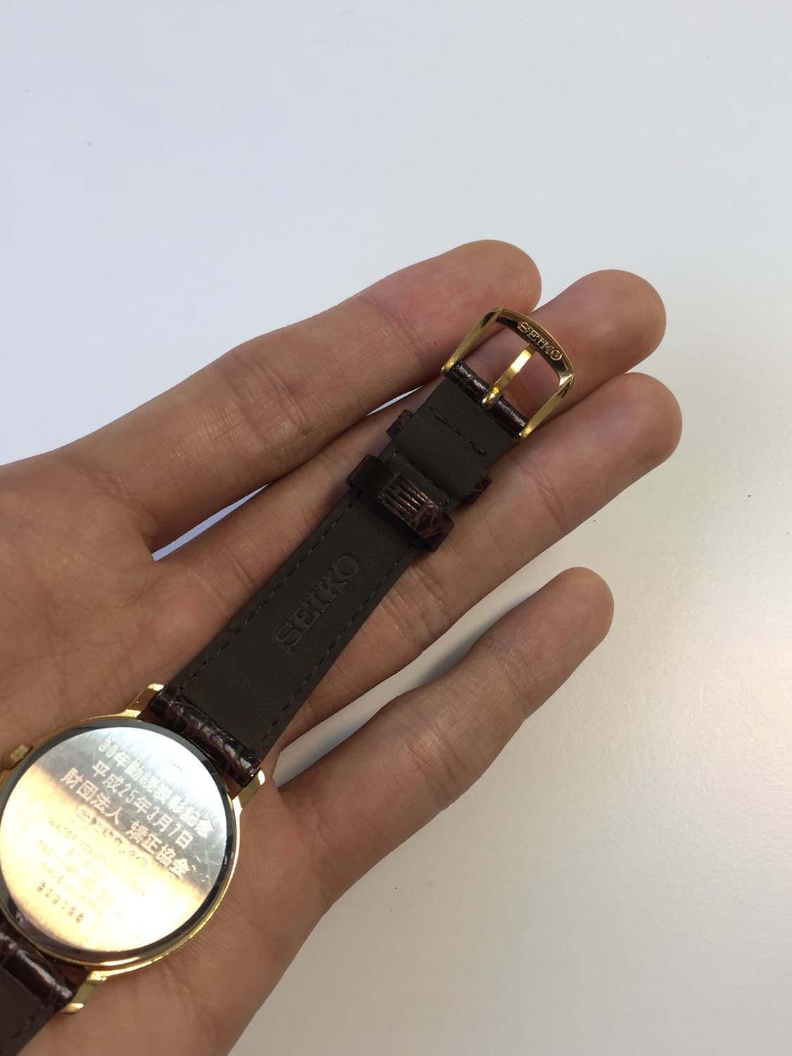 90s seiko quartz gold 상품이미지8