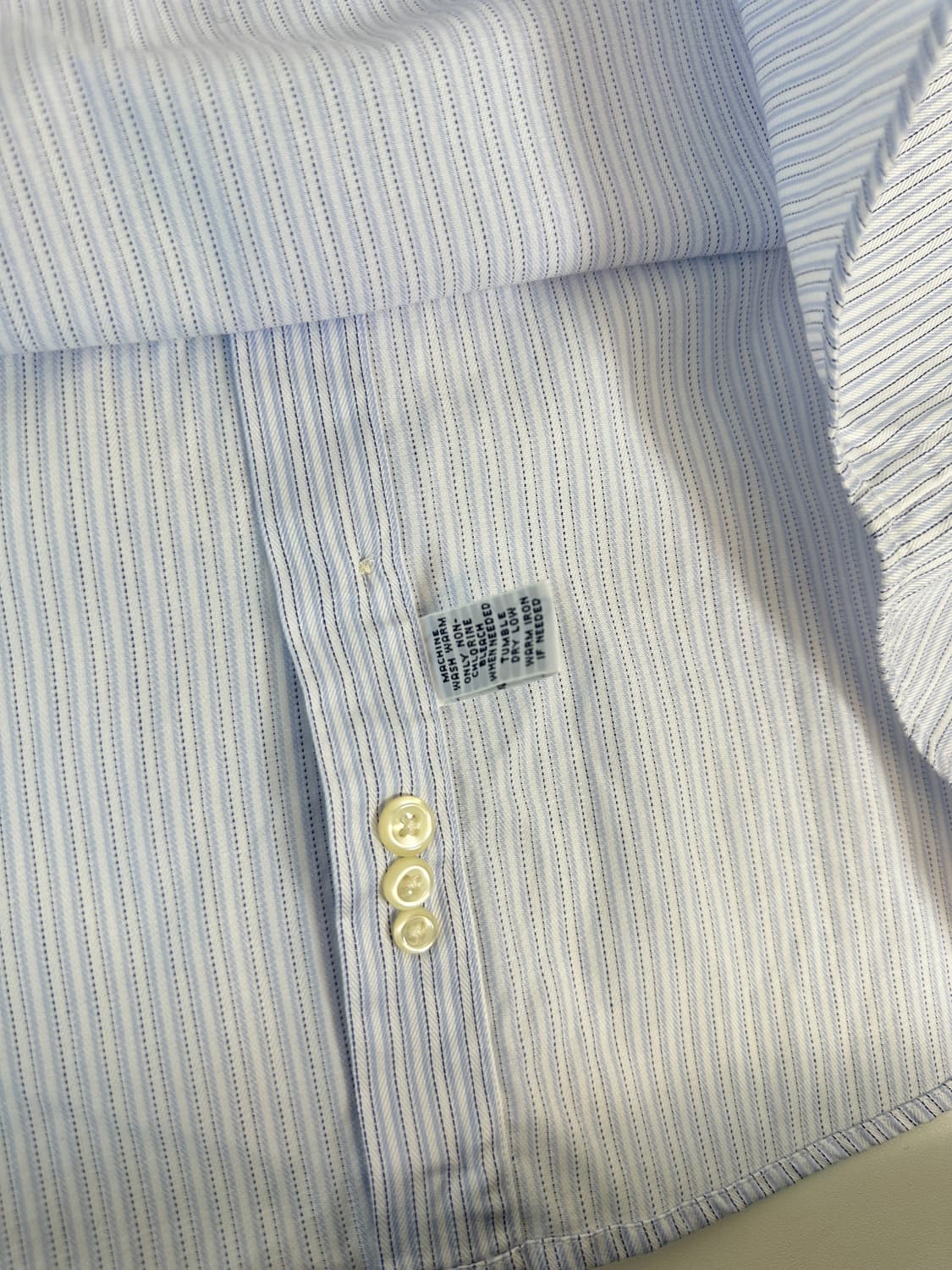 폴러 스트라이프 셔츠 blake fit M 상품이미지5