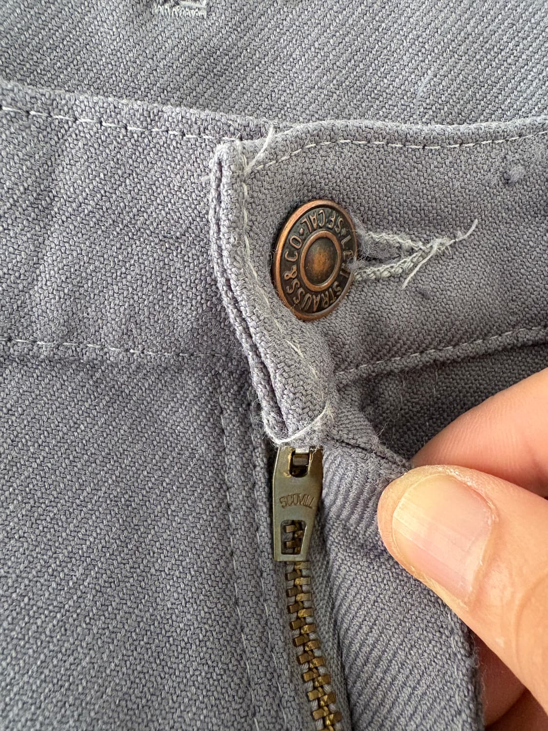 90's  Levi's 517 Sta-Prest Mechanic Pant 상품이미지5