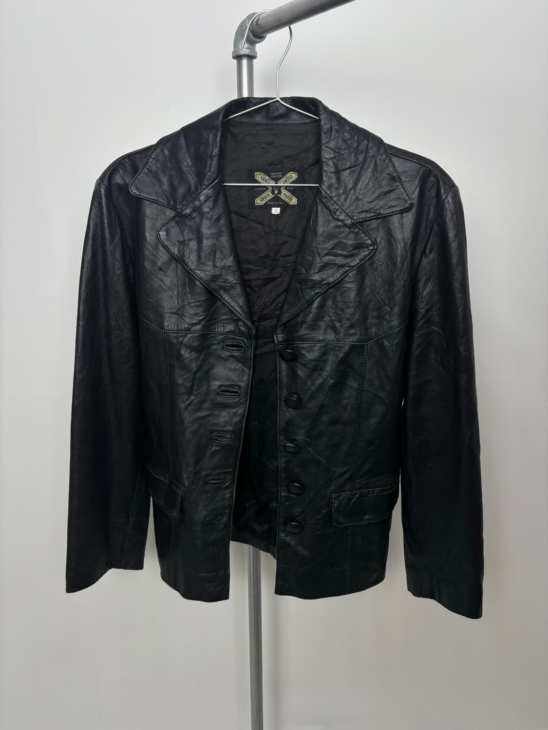 CRACKED LEATHER JACKET 상품이미지9