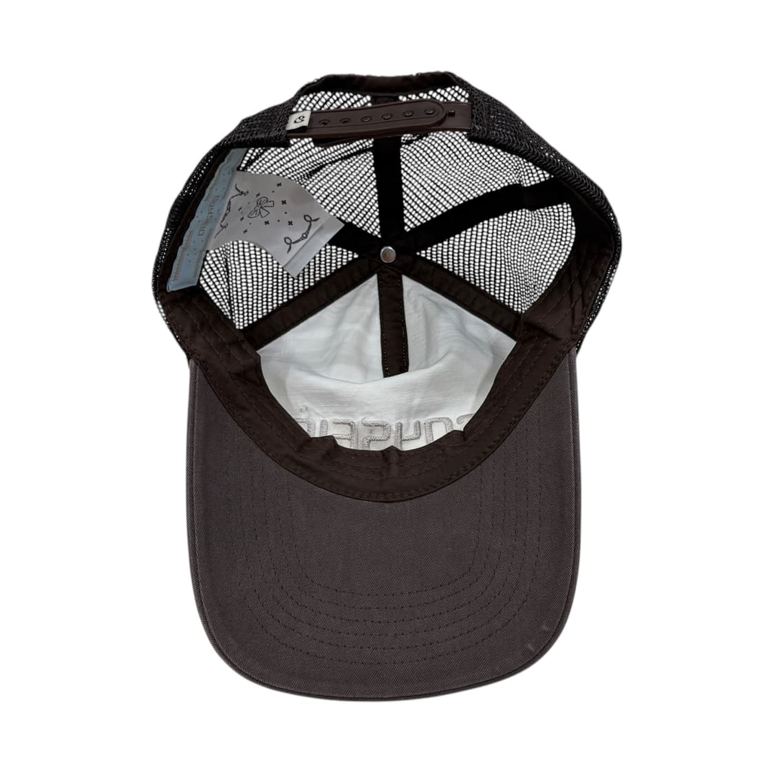 코이세이오 로고 메쉬캡 모자 브라운 상품이미지4