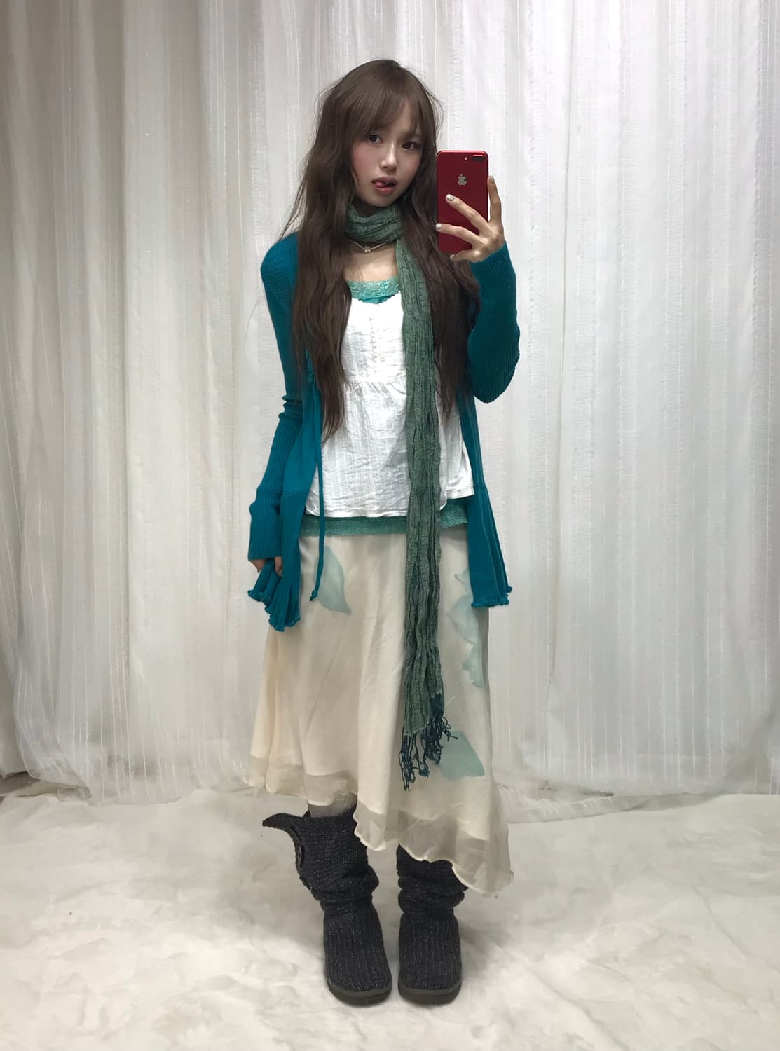 갭 후드집업 데일리 컬러 페어리 모리걸 코디 상품이미지2