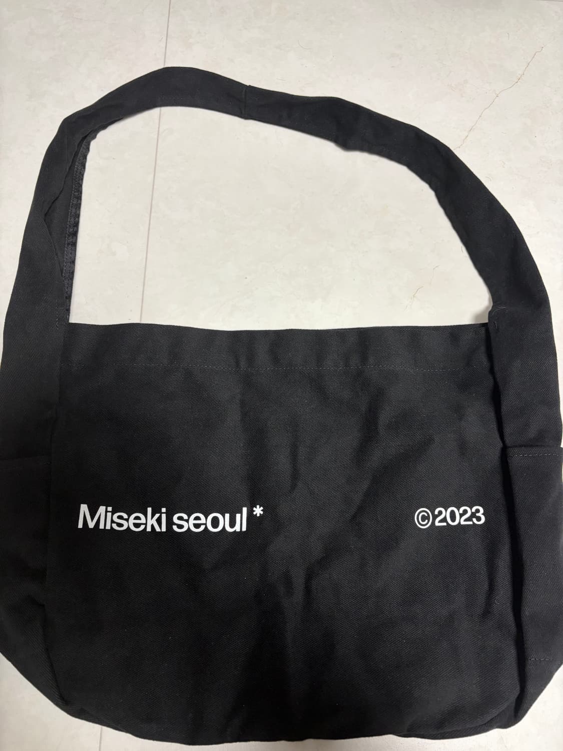 미세키서울 코튼 크로스백 상품이미지2