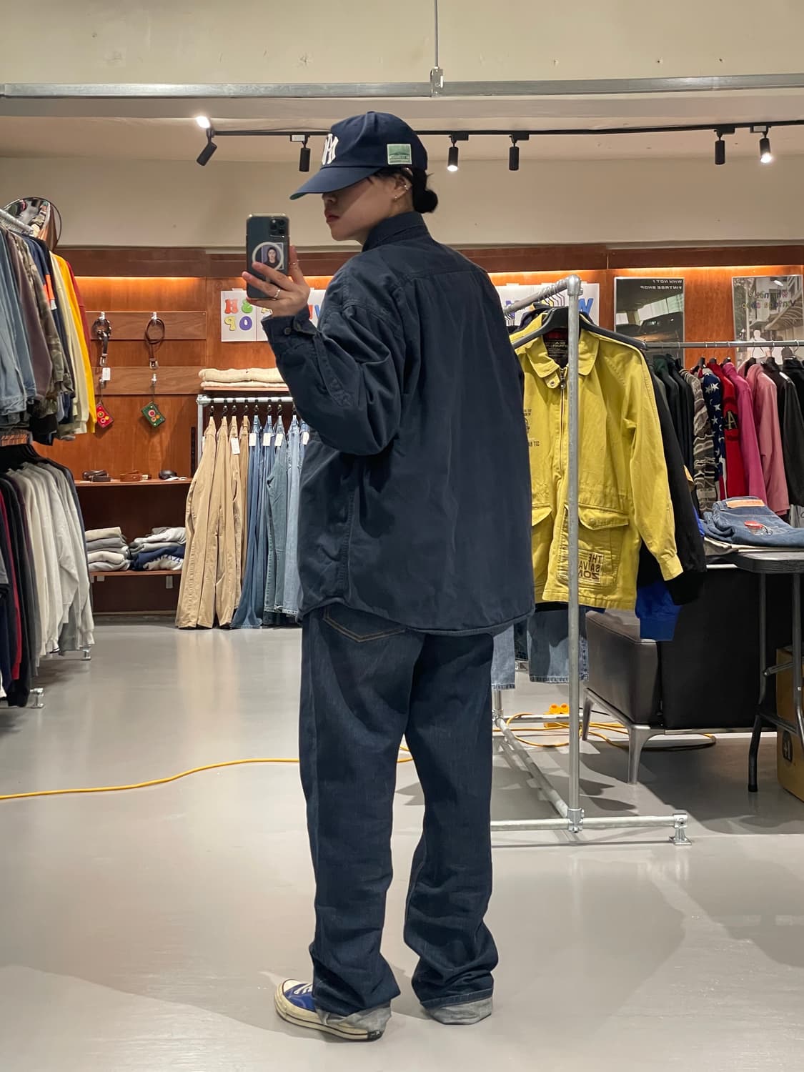 빈티지 플란넬 워크 셔츠   상품이미지4