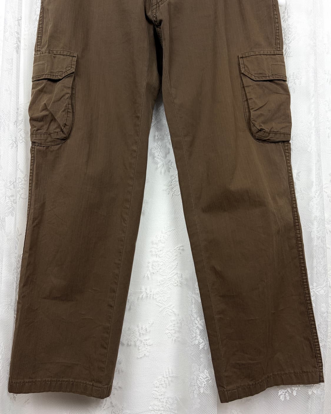 Brown Cargo Straight Pants 상품이미지3