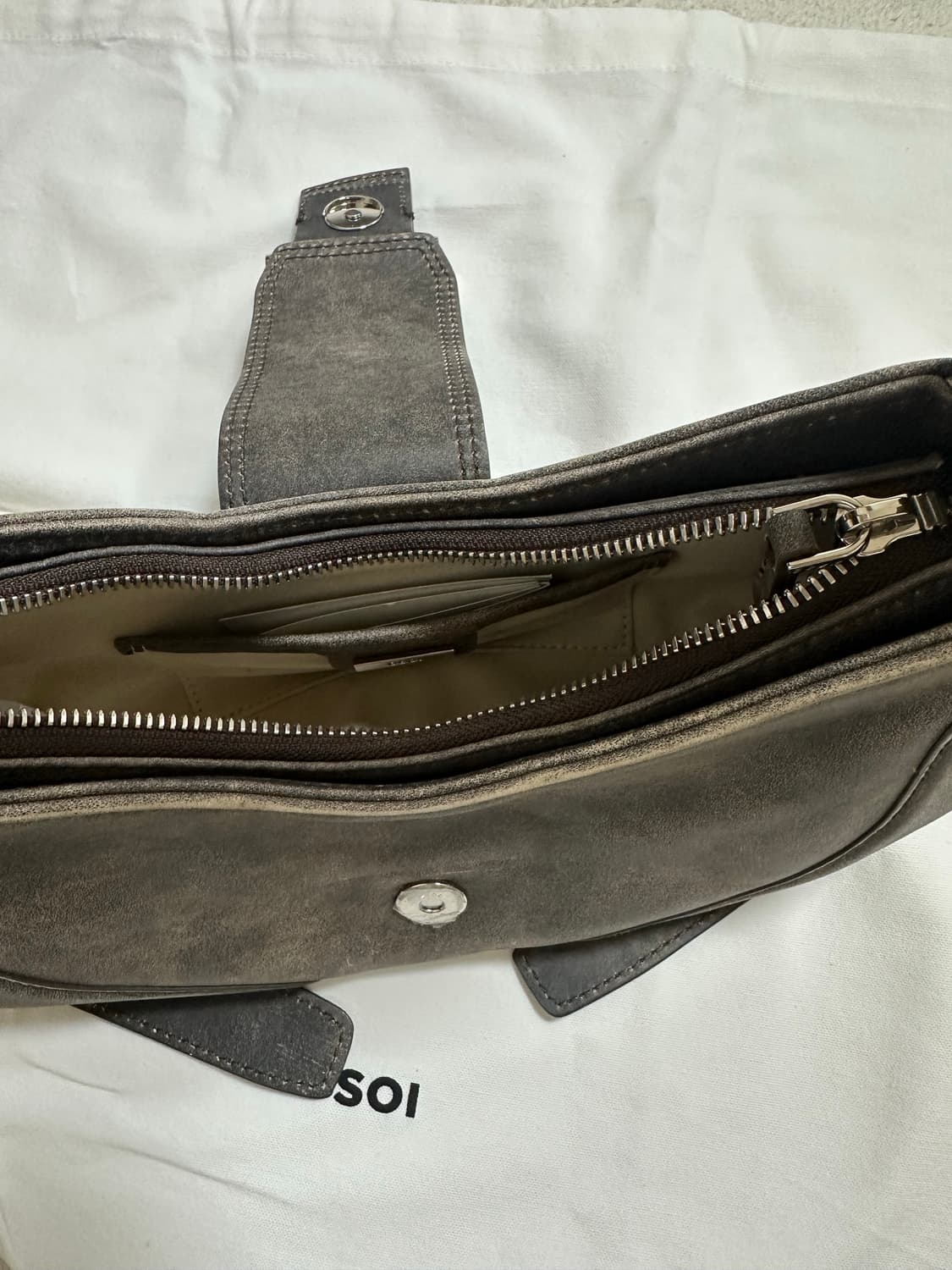 오소이 호보백 HOBO BROCLE _ VINTAGE BROWN 상품이미지7