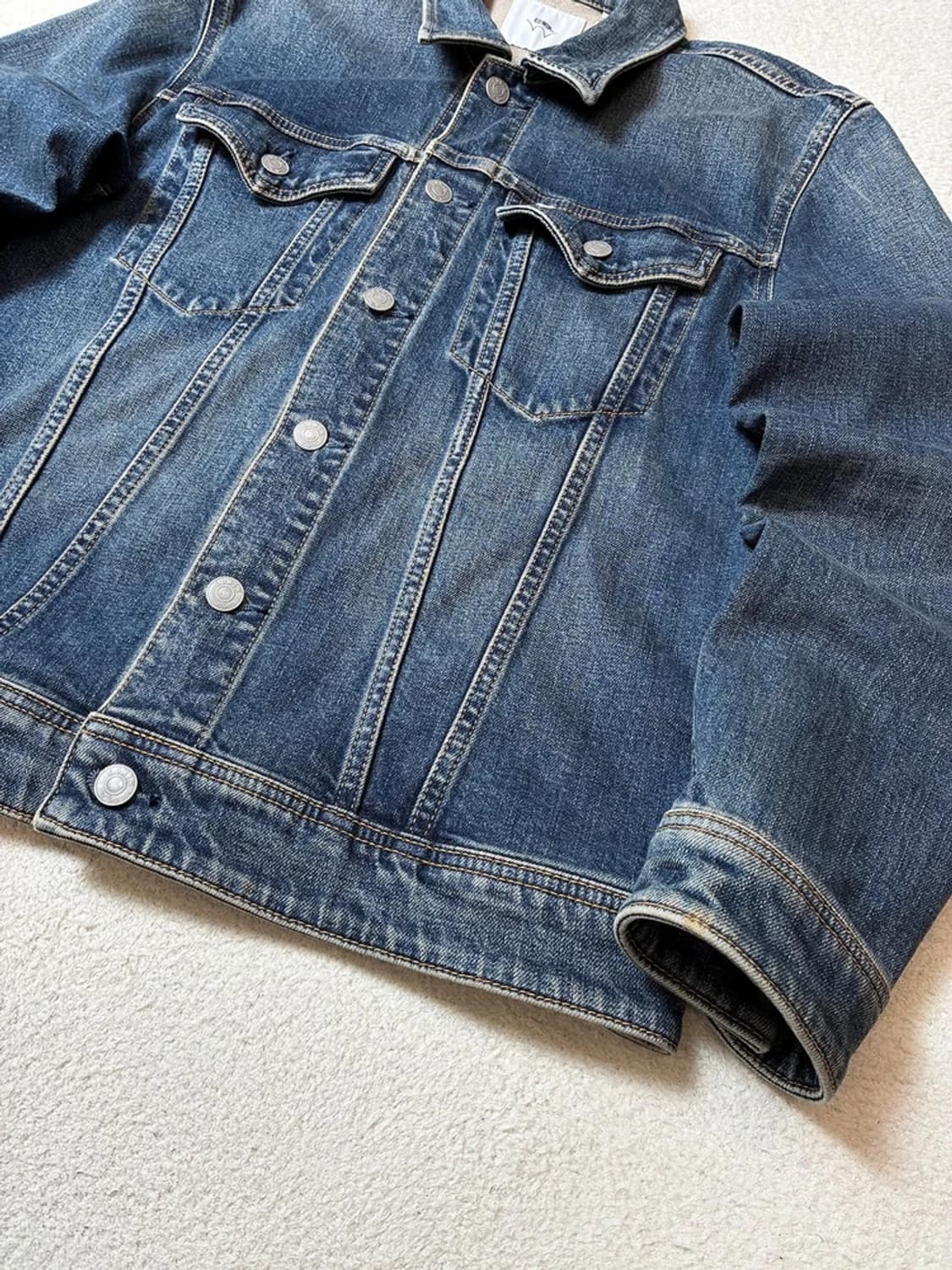 에드윈 00's 오리지널 재패니즈 데님 트러커 자켓 PN7809 상품이미지4