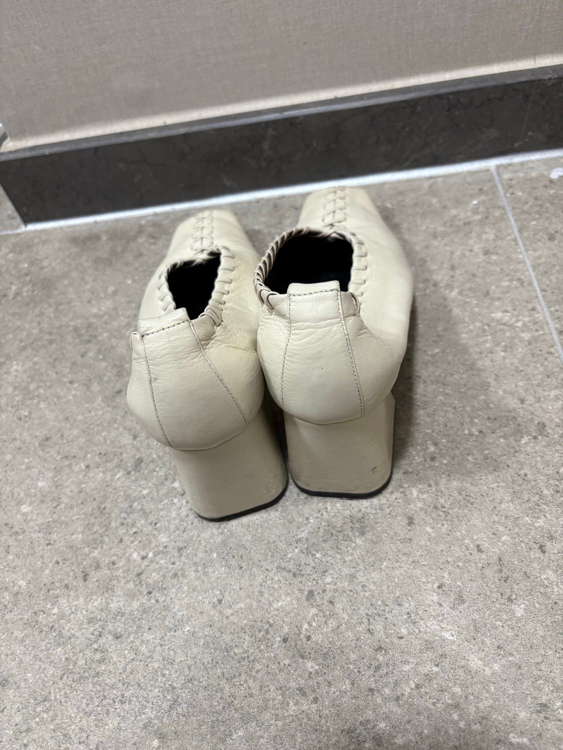 질샌더 휩스티치 구두 상품이미지3