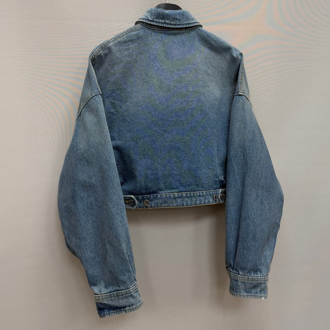 프라다 크롭 오가닉 데님 재킷 ( 크롭 여성 오버핏 ) 상품이미지6