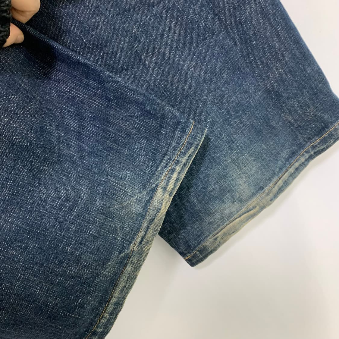 에드윈 빈티지 워싱 데님 팬츠 청바지 33-34인치 y2k 상품이미지6