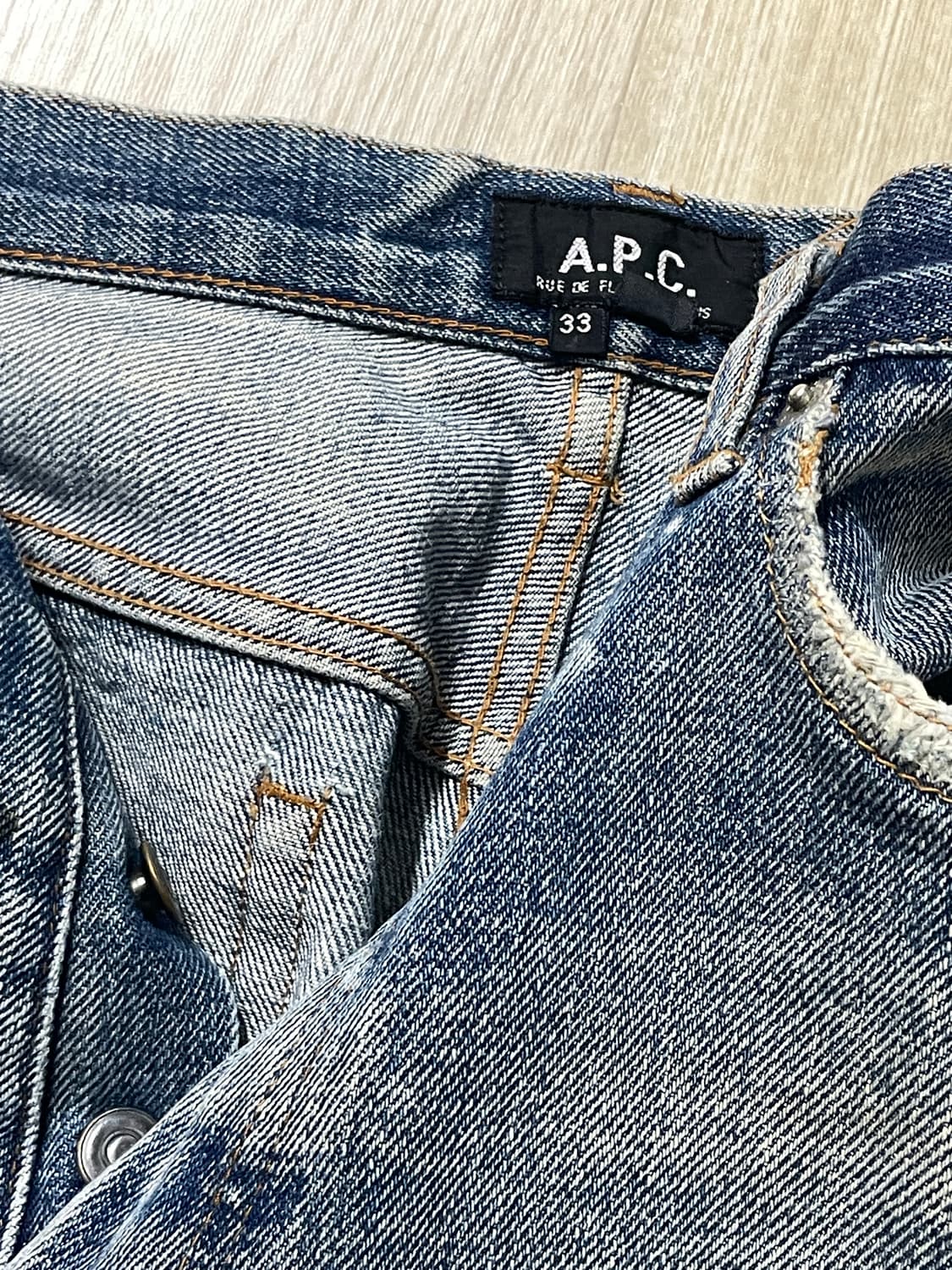 아페세데님 33사이즈 상품이미지2