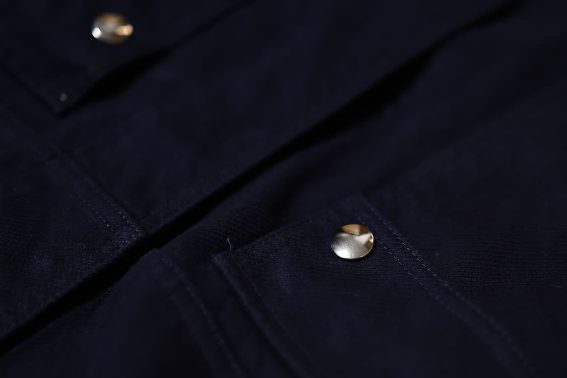 [S] 더로우 the row 프랭크 frank 코튼 자켓 인디고 상품이미지3