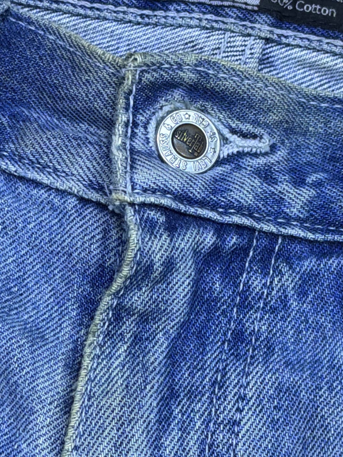 리바이스 실버탭 루즈 스트레이트핏 빈티지 워싱 데님팬츠 28 상품이미지5