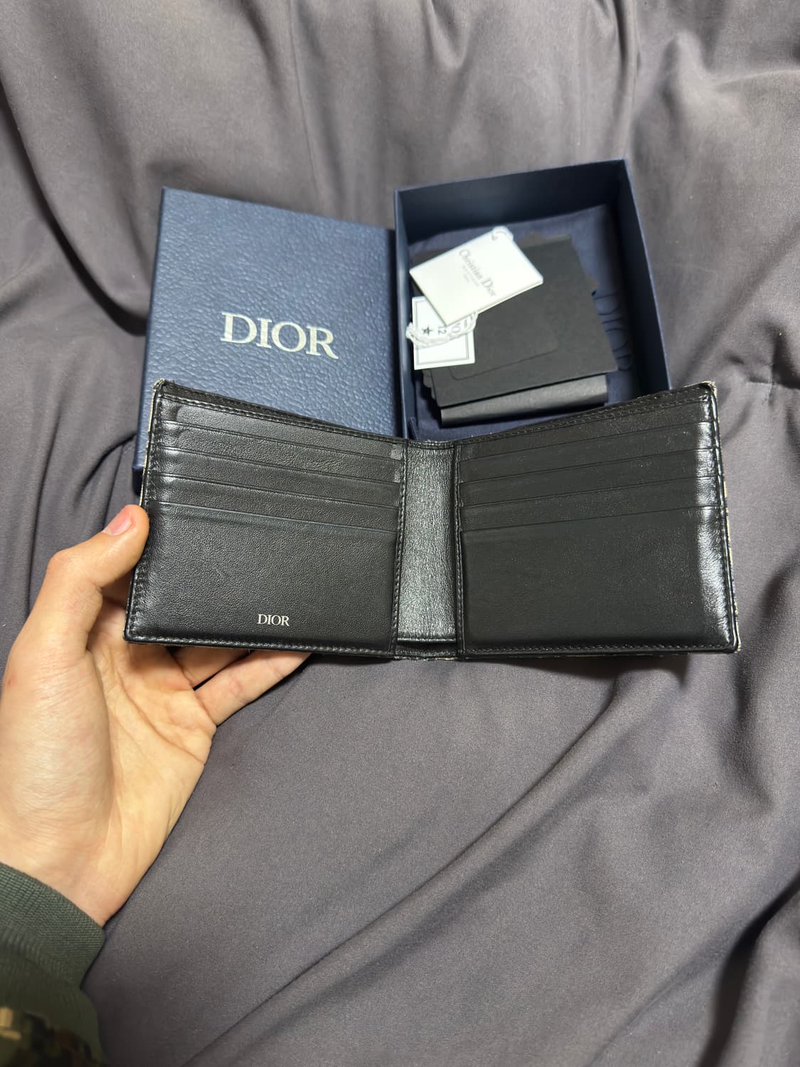 디올 오블리크 반지갑 상품이미지2