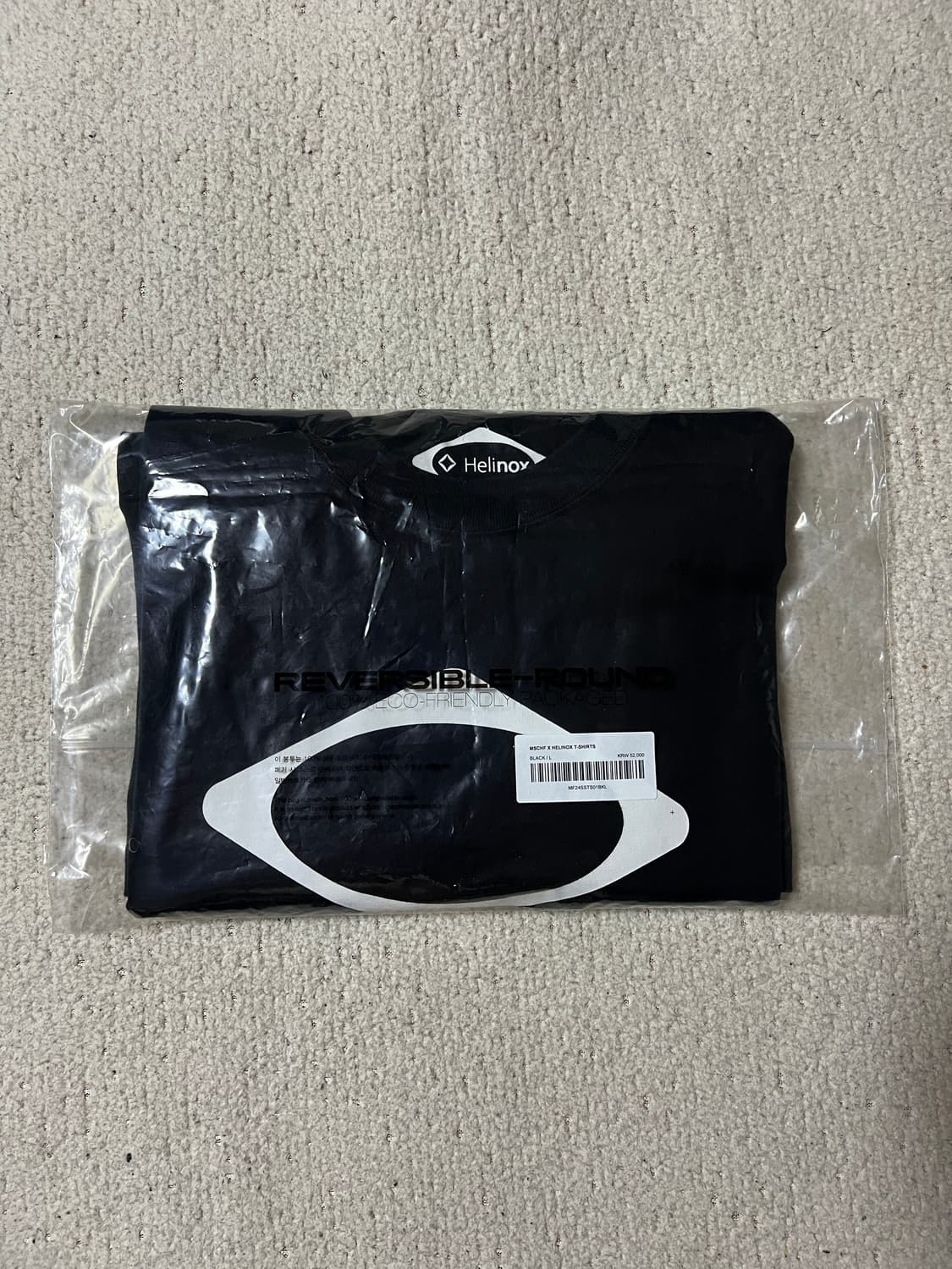 미스치프 x 헬리녹스 티셔츠 블랙 상품이미지2