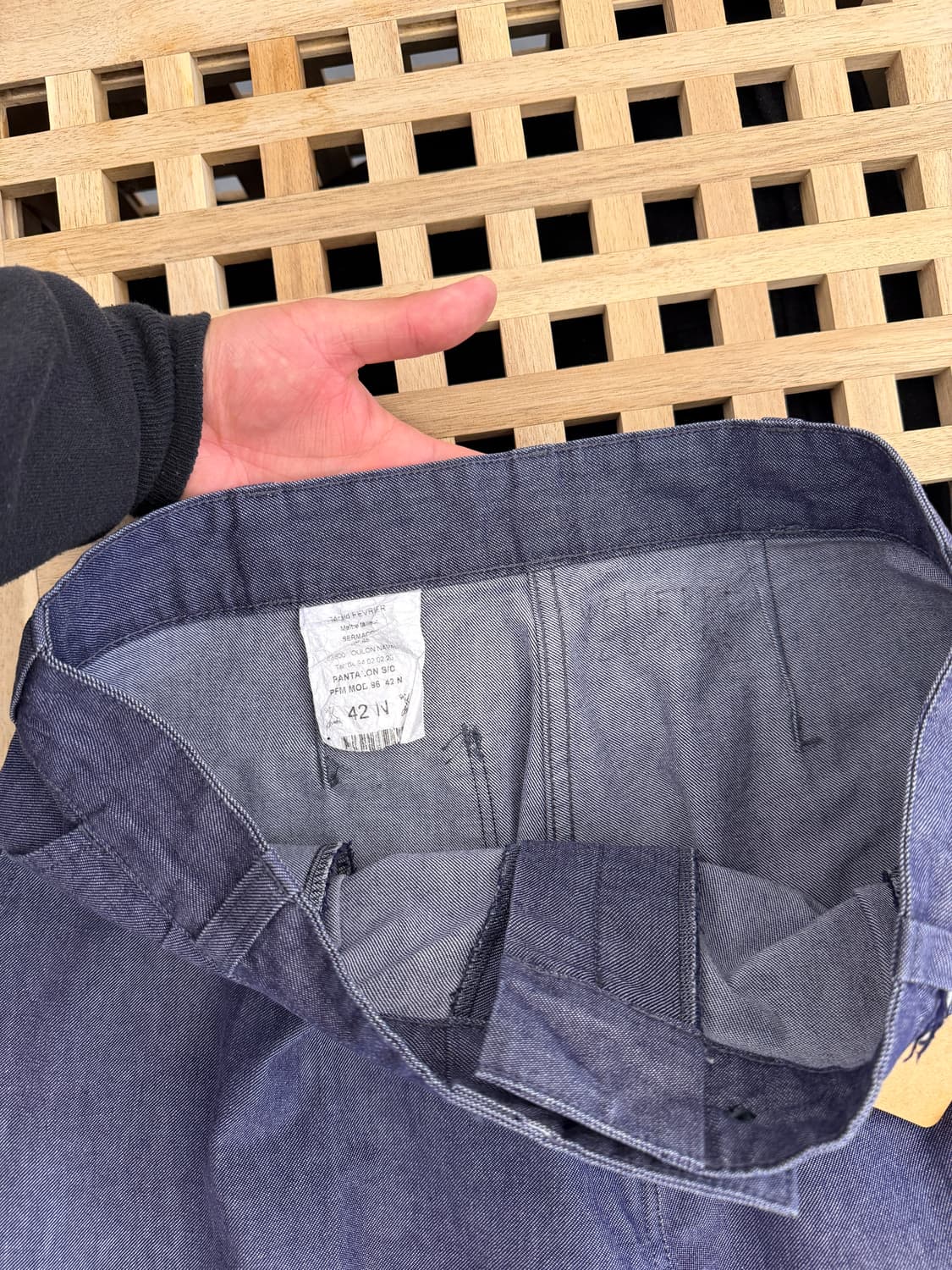 OLD VINTAGE Marine Nationale 프렌치워크팬츠 상품이미지6