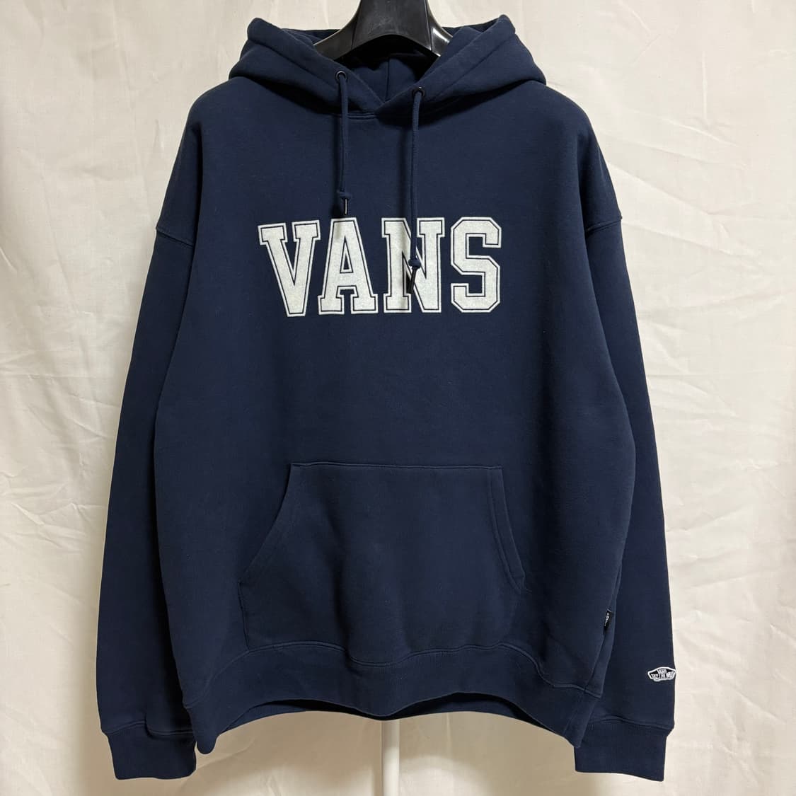 반스 재팬 클래식 아치 로고 후드티 / 네이비, L 상품이미지1