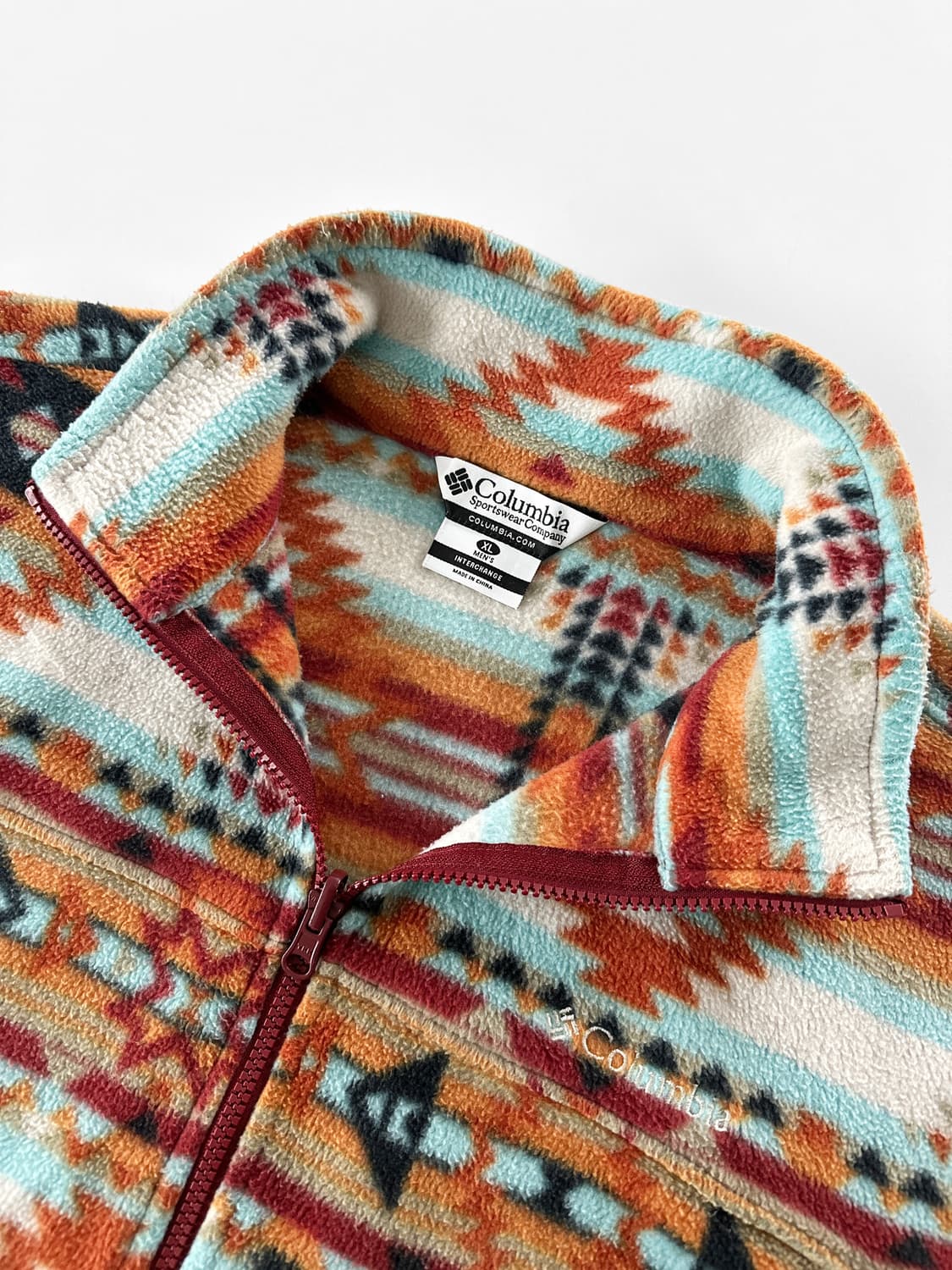 콜롬비아 사우스웨스턴 패턴 플리스 자켓 상품이미지3