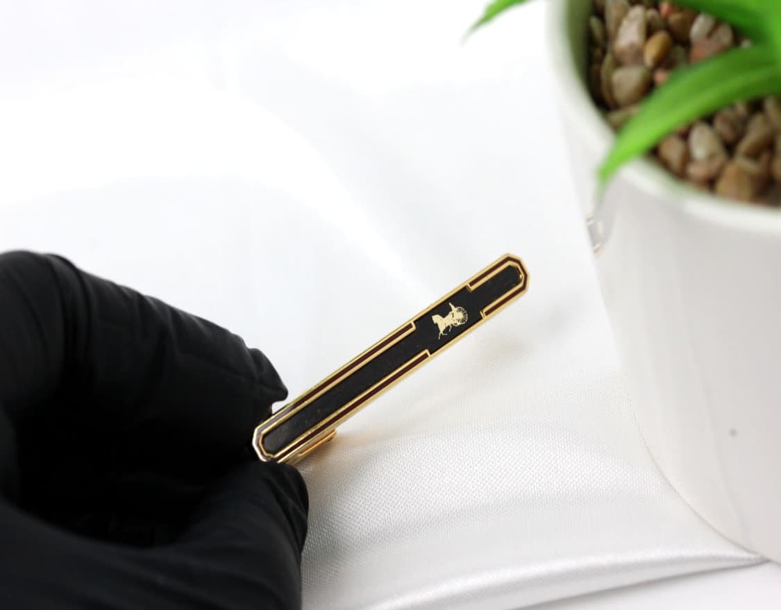셀린느 B+등급 5cm 명품 넥타이핀 빈티지 상품이미지4