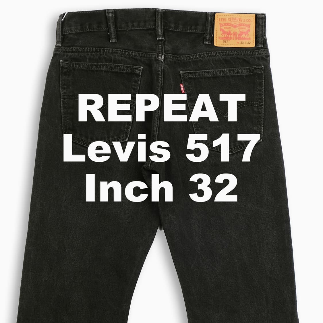 빈티지 리바이스 517 흑청 블랙진 32 인치 LV5173385 상품이미지1