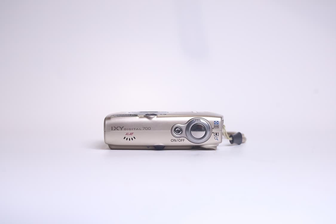 캐논 익시 디지털 700(익서스 750 일본 모델) 샴페인 골드 박스셋 상품이미지5