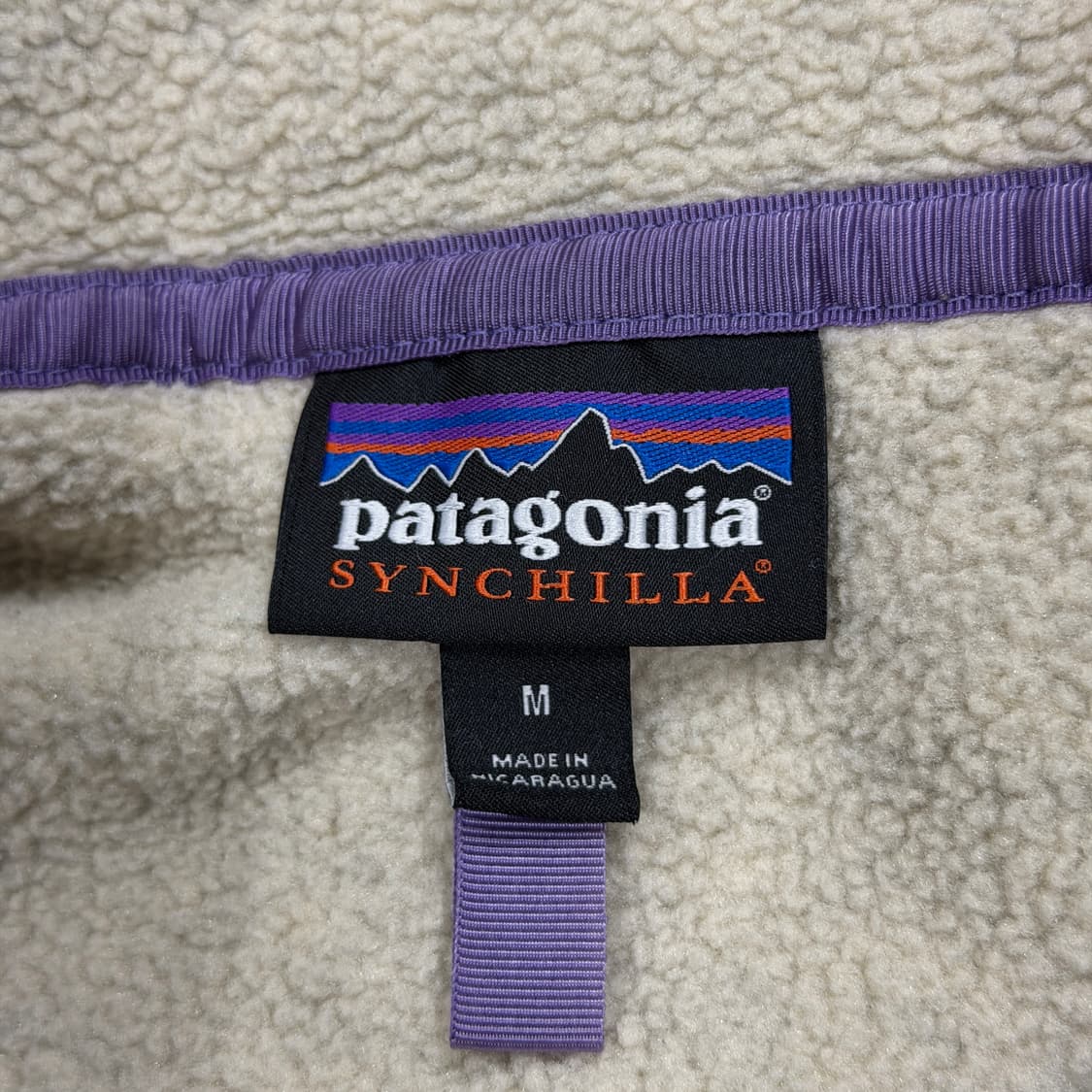파타고니아 신칠라 스냅티 플리스 풀오버 오트밀 헤더 M 상품이미지5