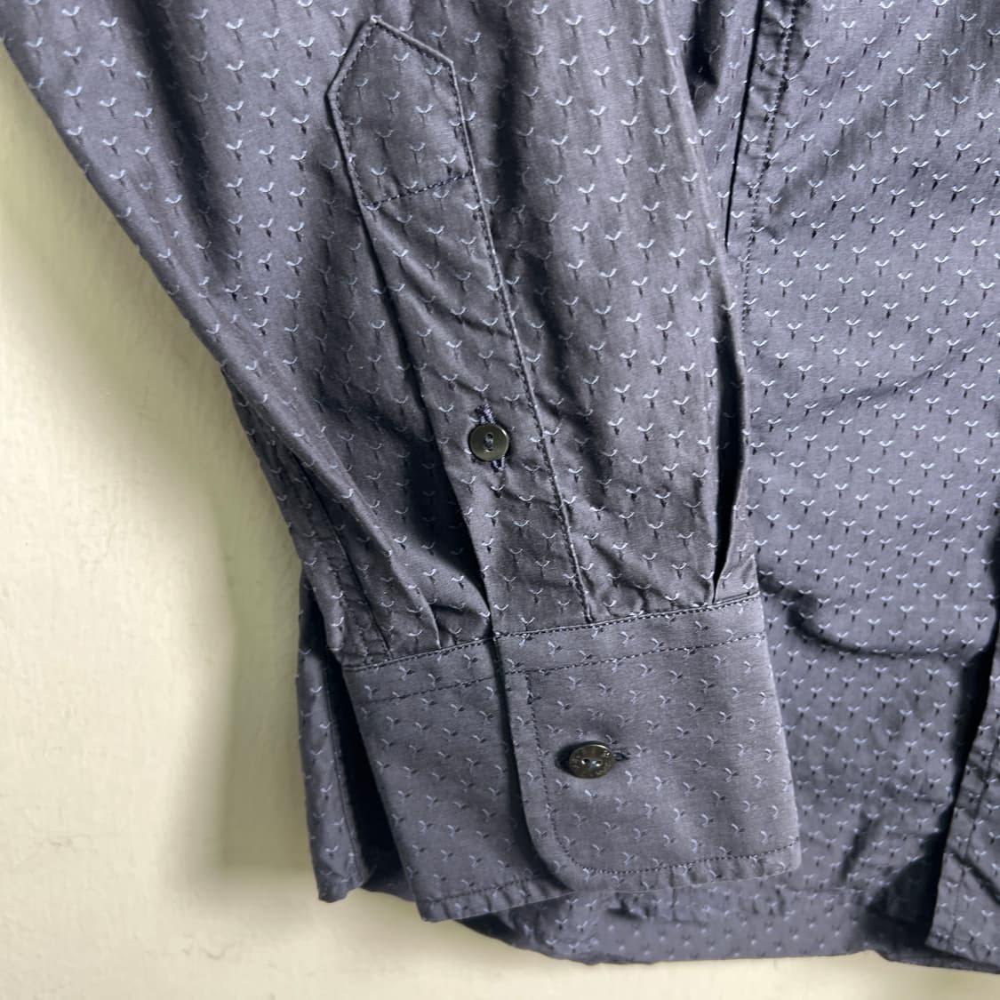 돌체앤가바나 네이비 슬림핏 패턴 셔츠  상품이미지8