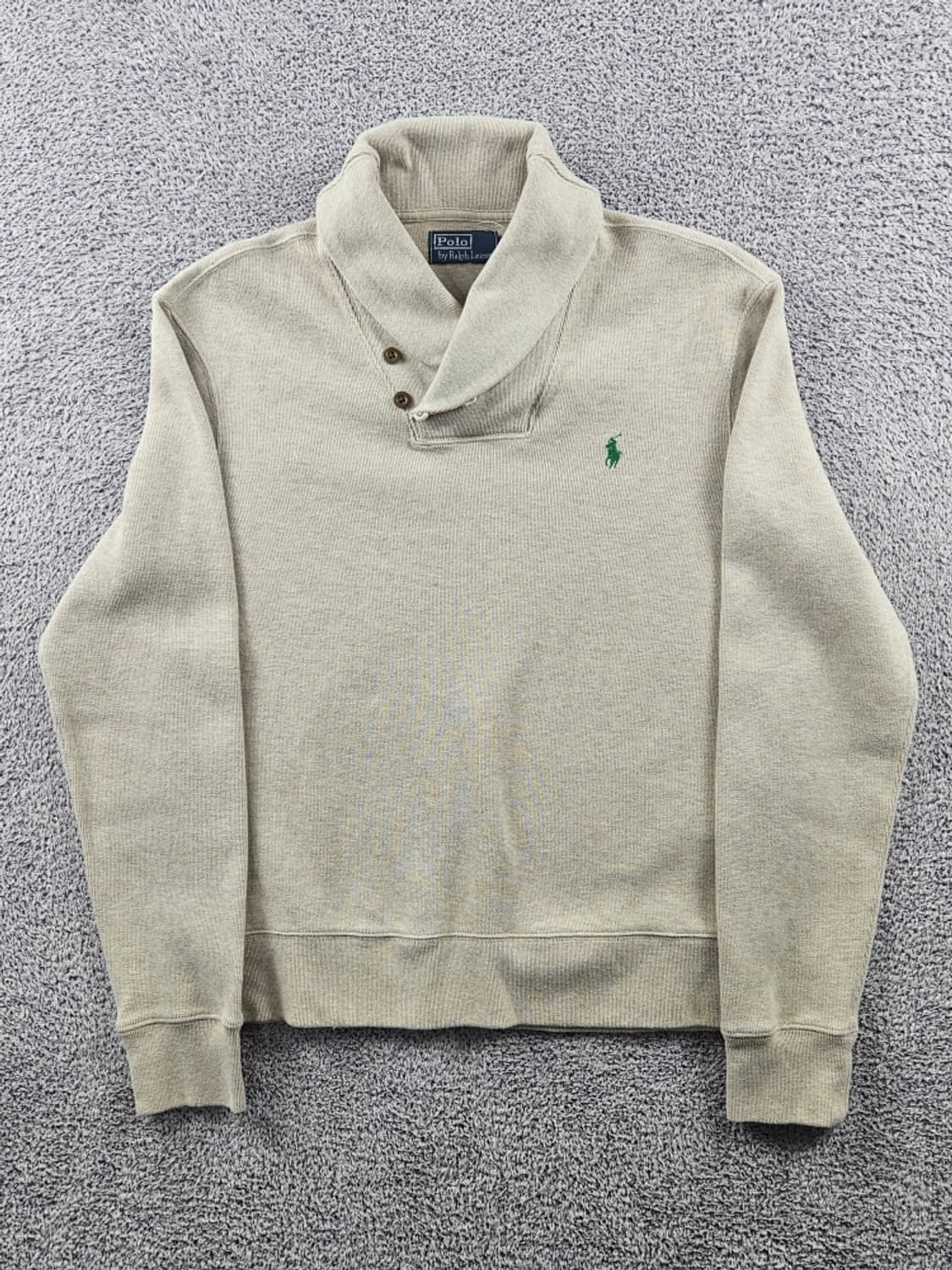 폴로랄프로렌 숄 카라 코튼 니트 스웨터 ( M ) / 11019 상품이미지2