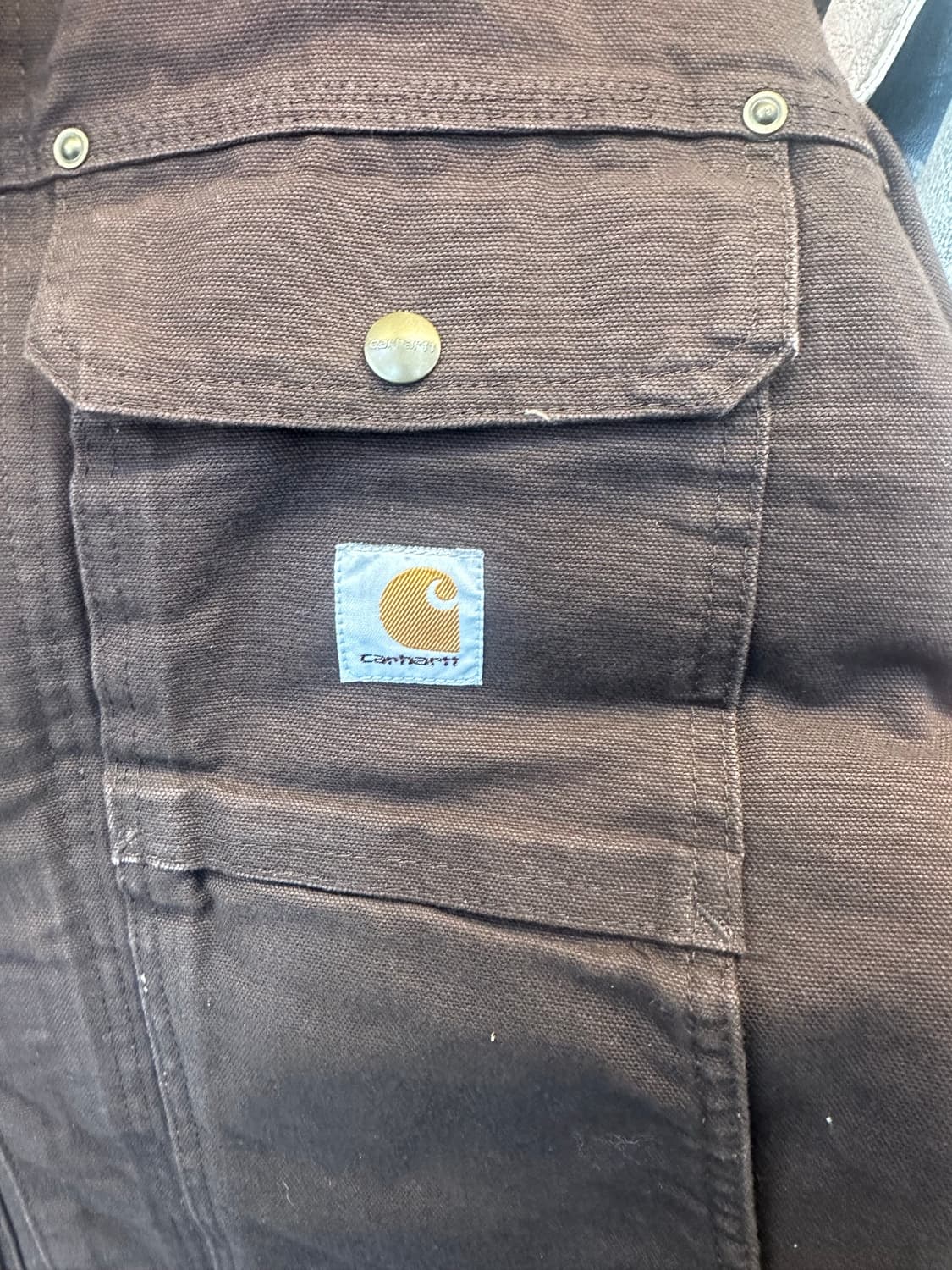 칼하트 브라운 풀스윙 신슐레이트 자켓 상품이미지3