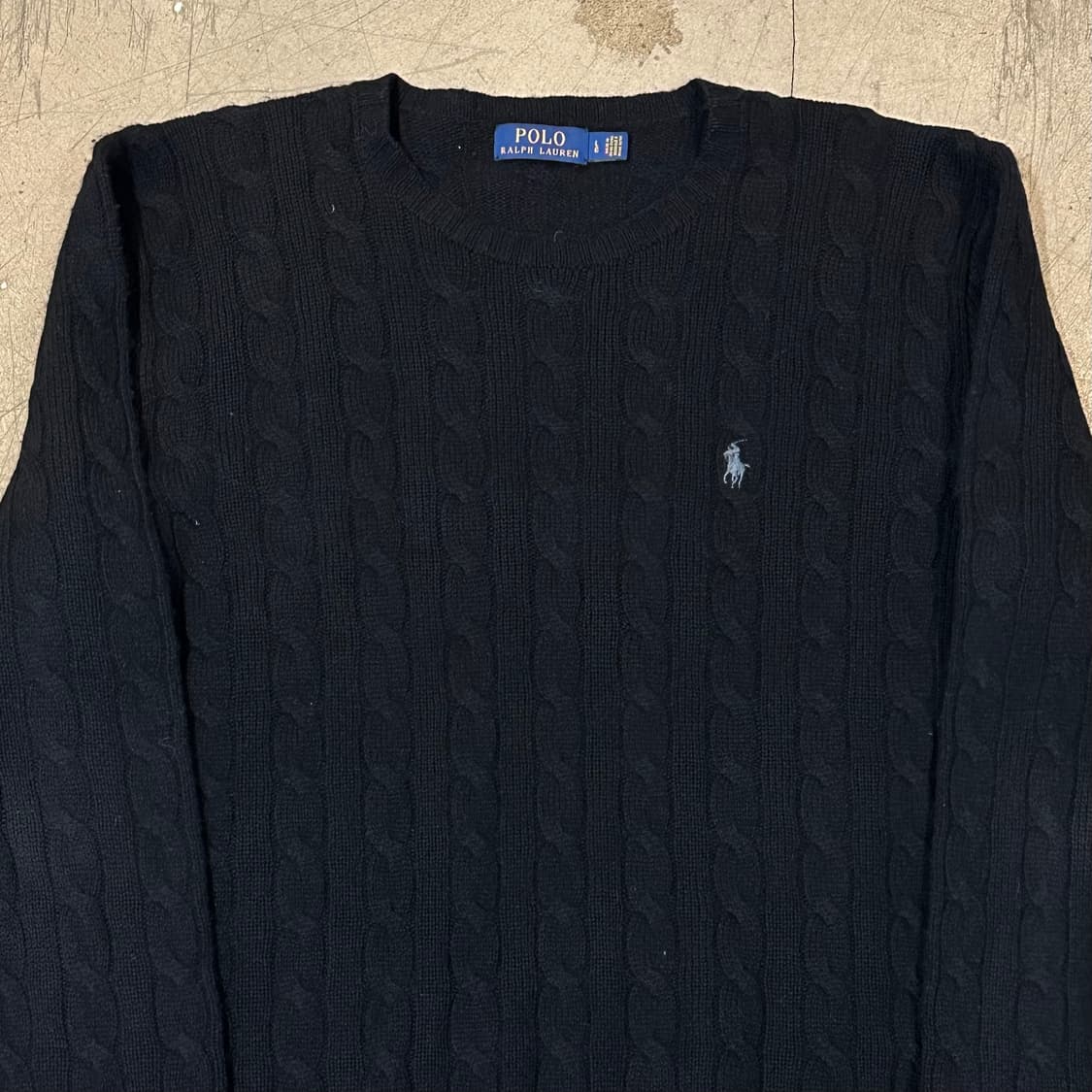 L 폴로랄프로렌 케이블 캐시미어 니트 상품이미지1