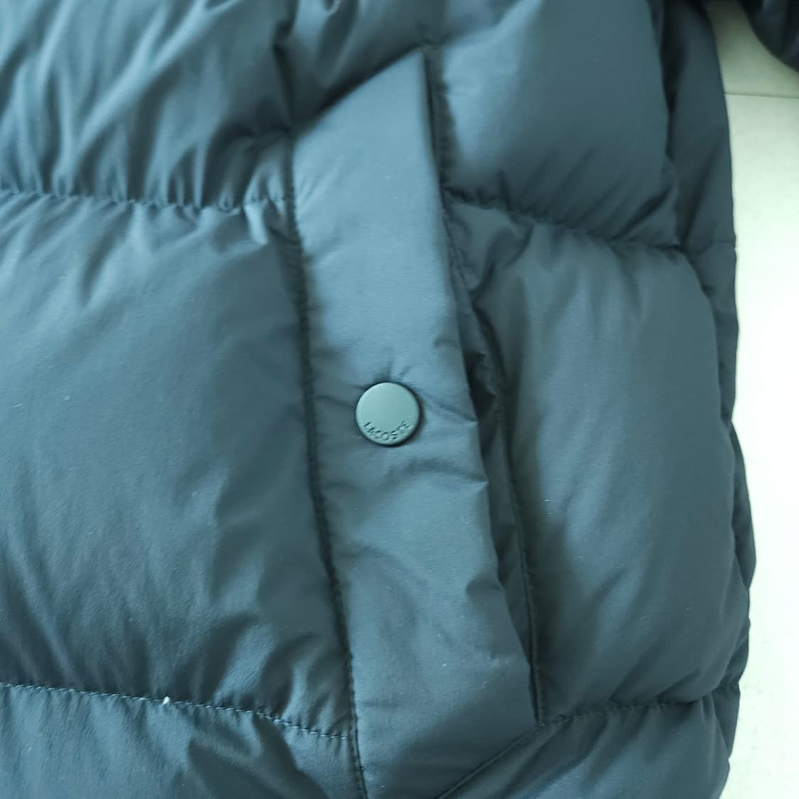 [M] 라코스테 구스다운 다크네이비 상품이미지4