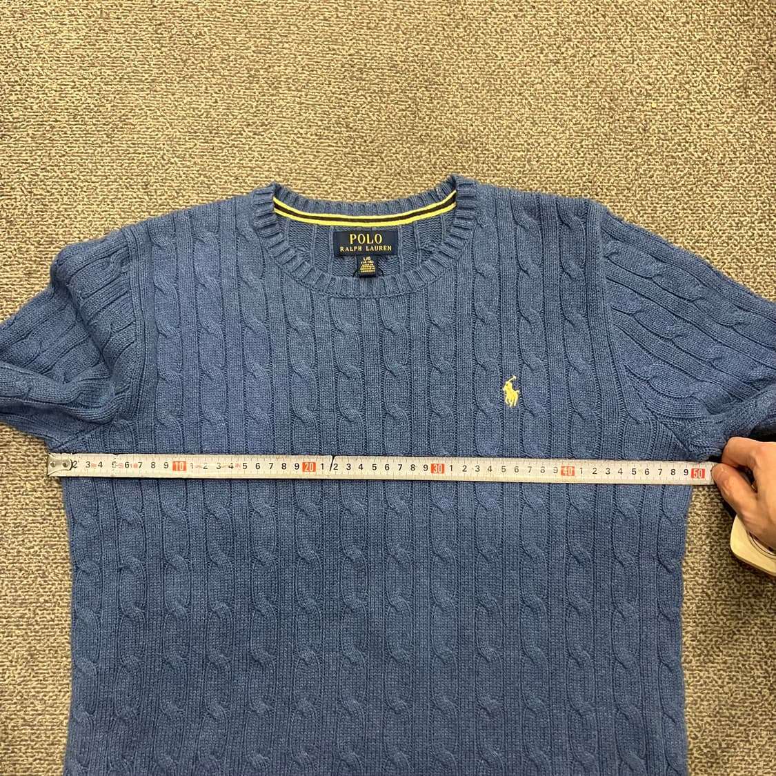 111 폴로 꽈배기 니트 상품이미지5