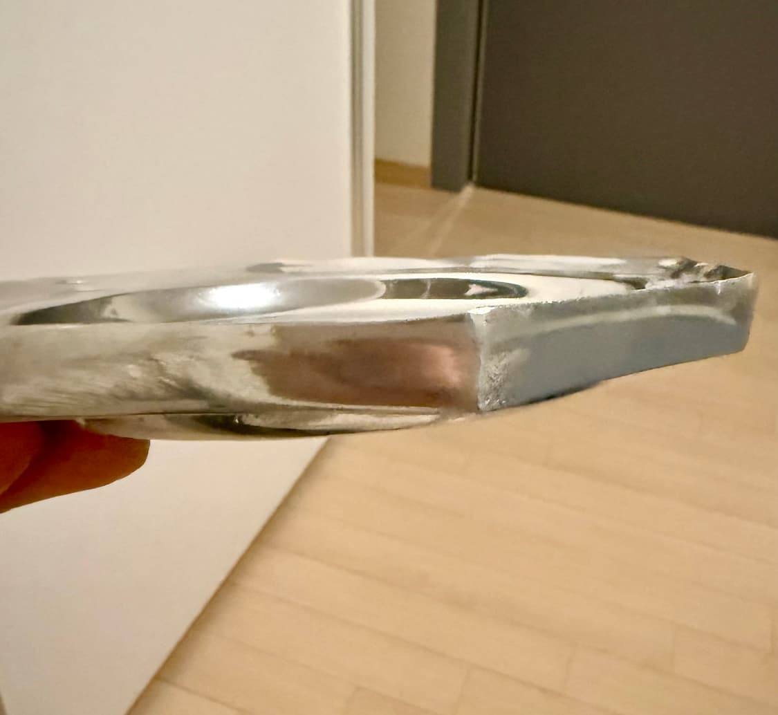 프랑스 빈티지 퓨터 옥타곤 접시 / 트레이 (1970s) 상품이미지6