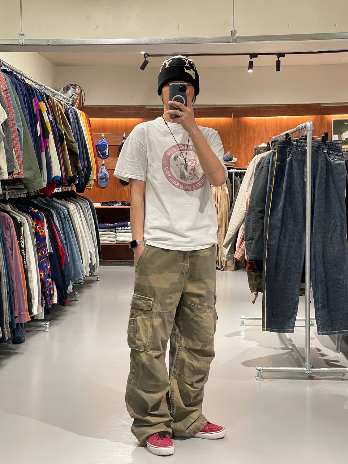 빈티지 카모플라주 카고 팬츠  상품이미지6