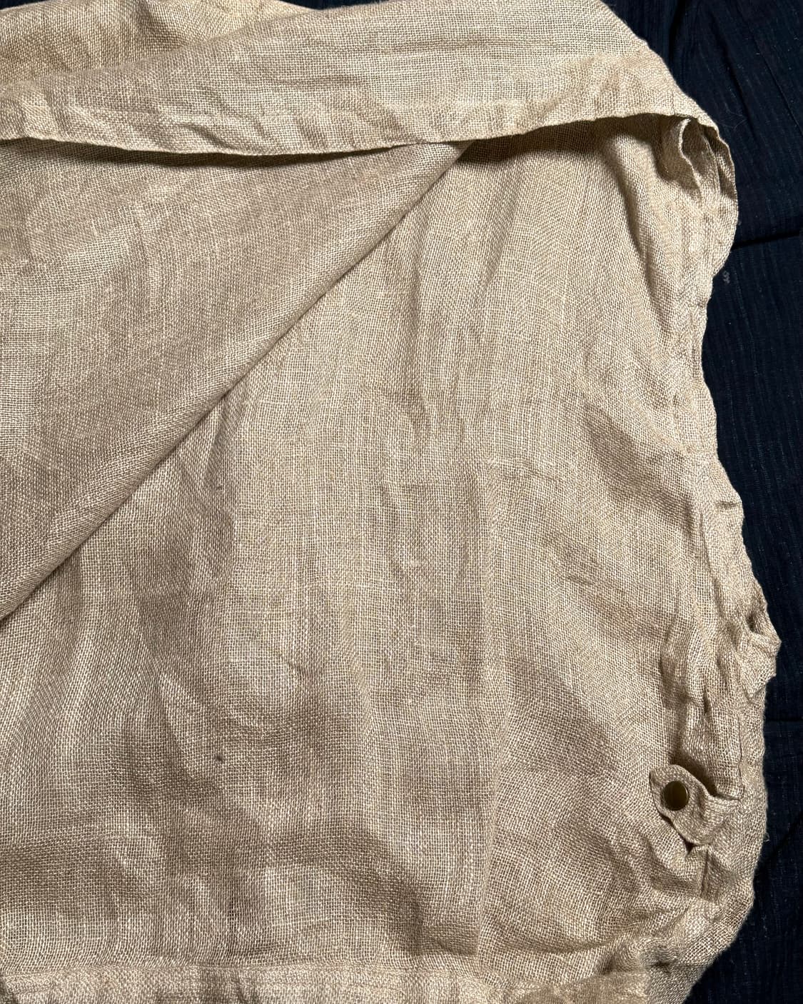 빈티지 린넨 베스트 38 상품이미지6